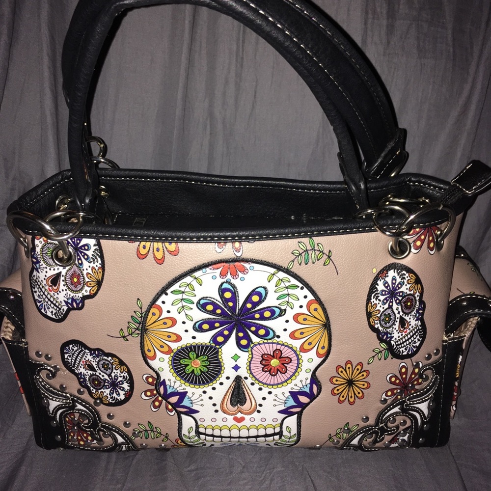 Leather conceal leather bag